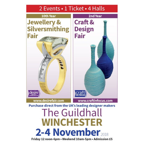 Desire Jewellery & Silversmithing 2-4 November 2018