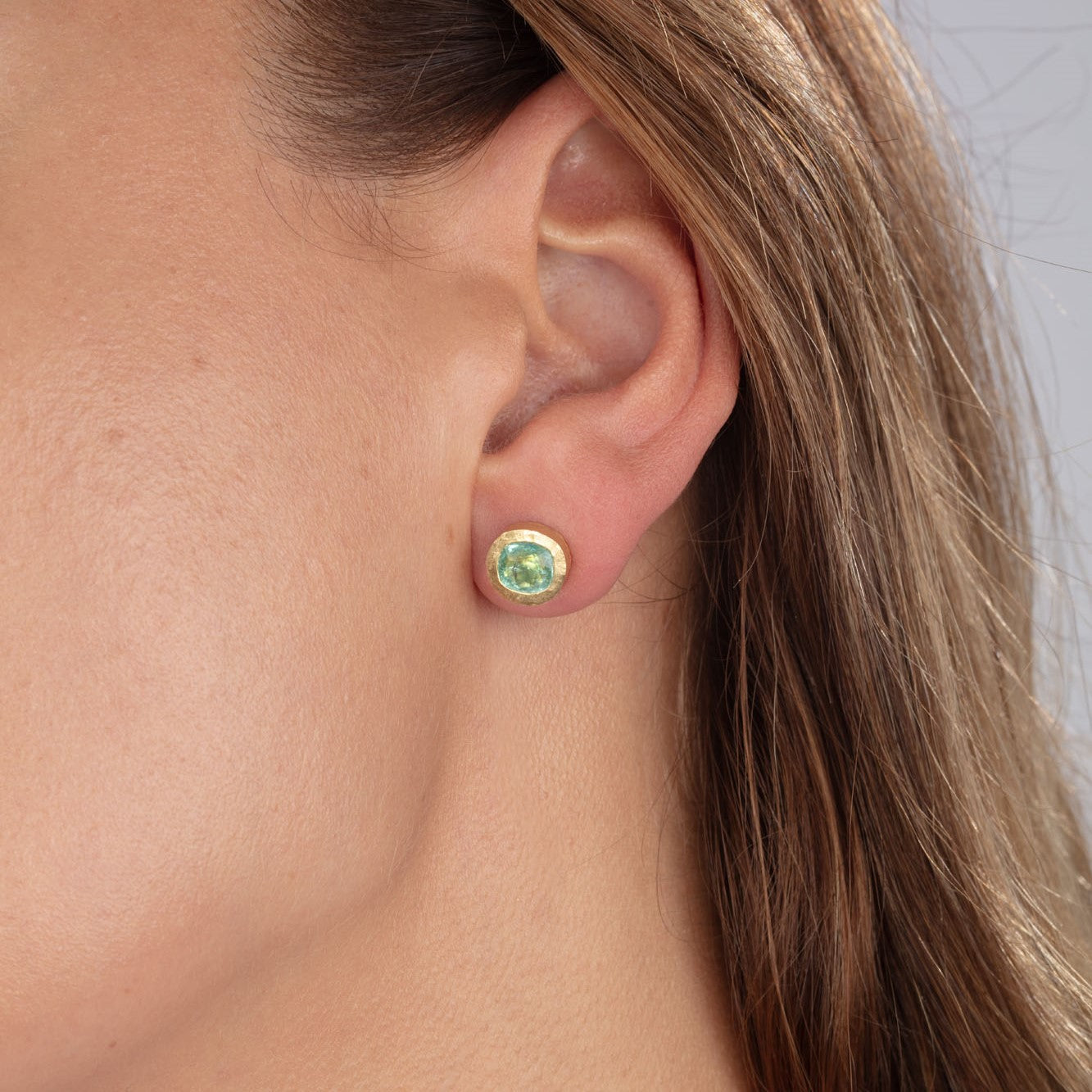 Paraiba Tourmaline Earrings with Detachable Drops