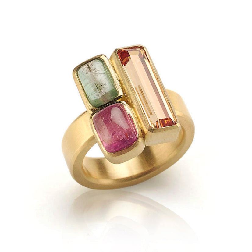 Art Deco Tourmaline Ring