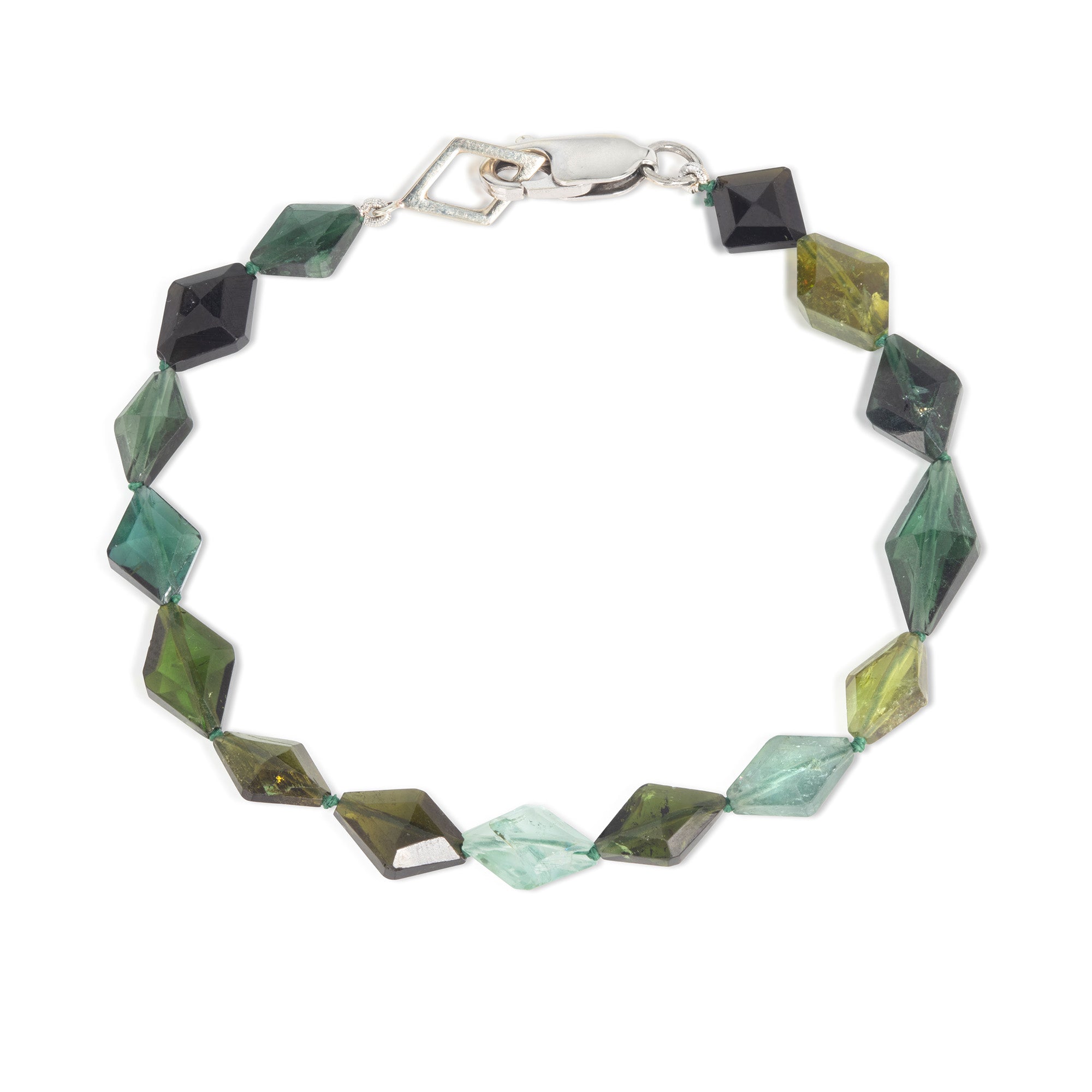 Kite Shaped Tourmaline Bracelet