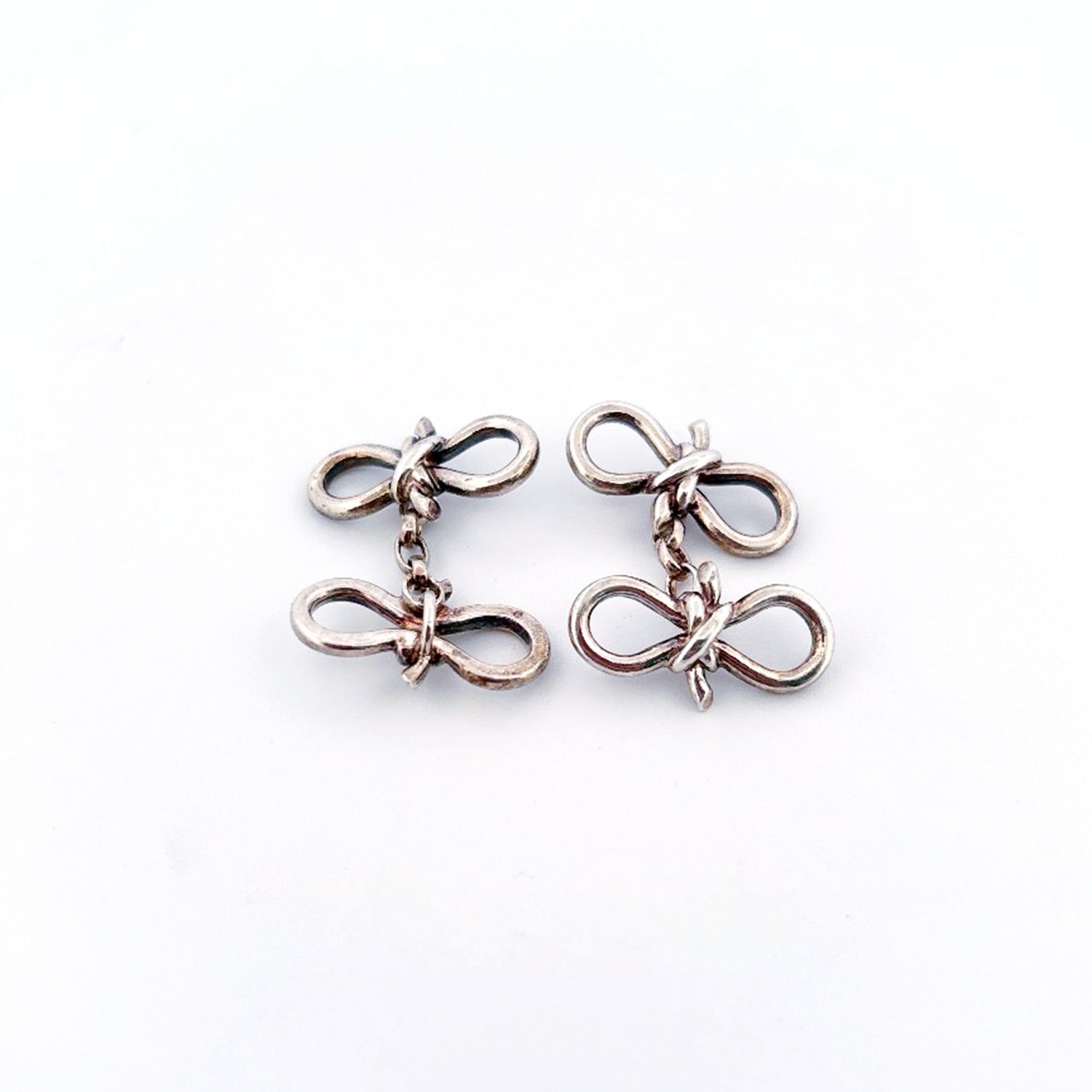 Sterling Silver Nautical Knot Cufflinks