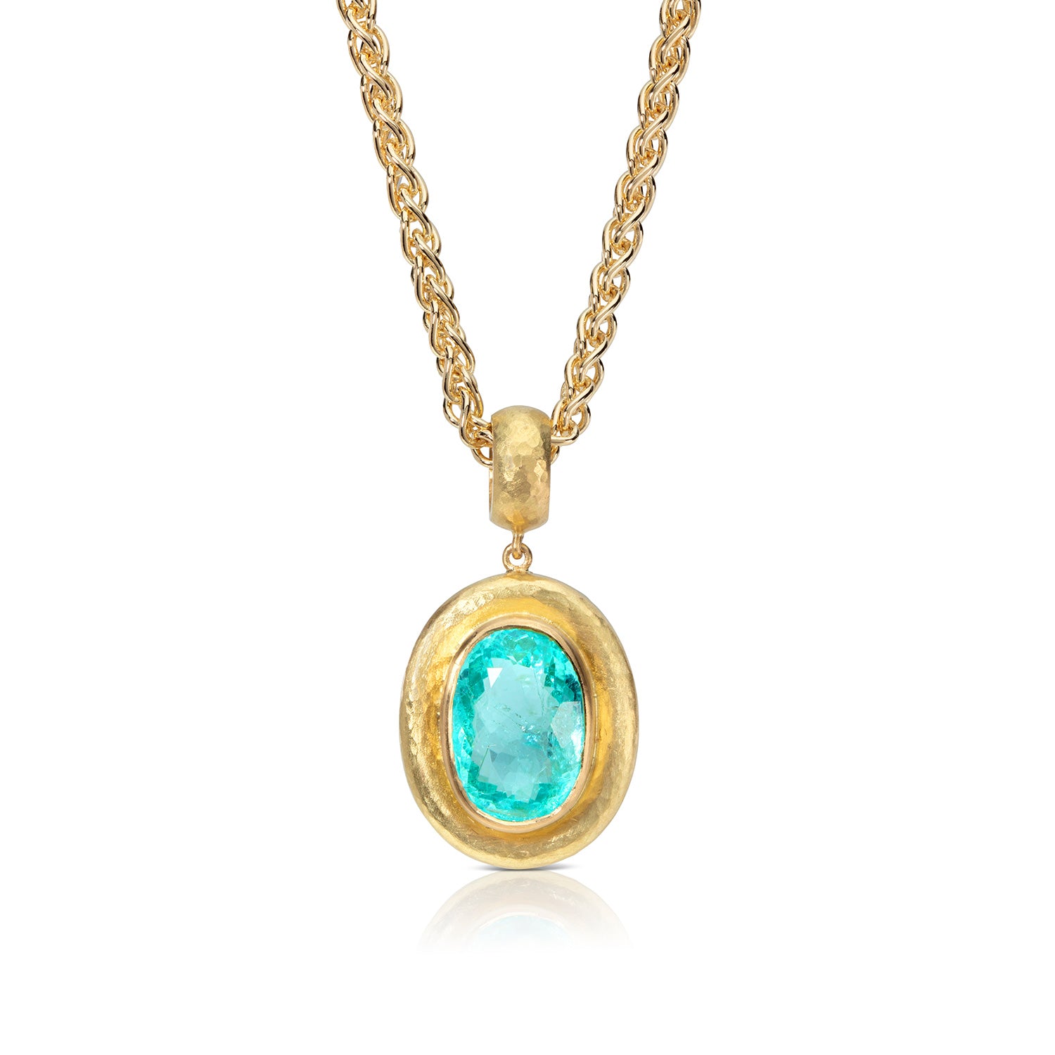 Large Paraiba Tourmaline Pendant
