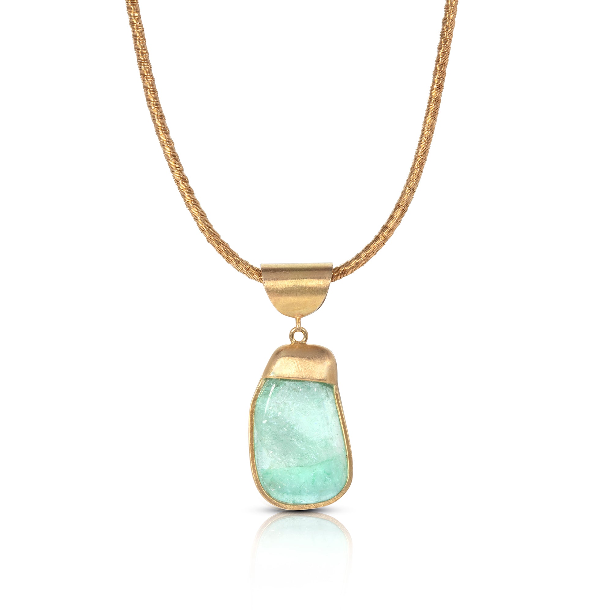 Free Form Paraiba Tourmaline Pendant