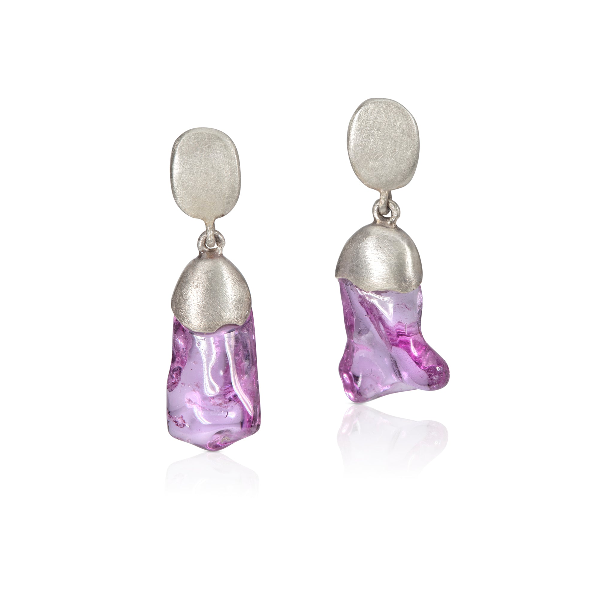 Free Form Pink Sapphire Drops