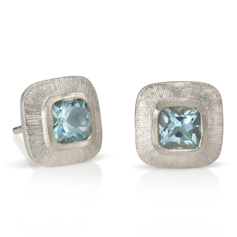 Oval Paraiba Tourmaline Studs