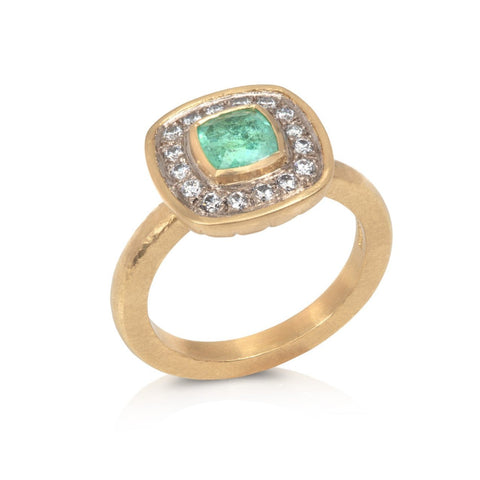 Oval Blue Paraiba Tourmaline Ring