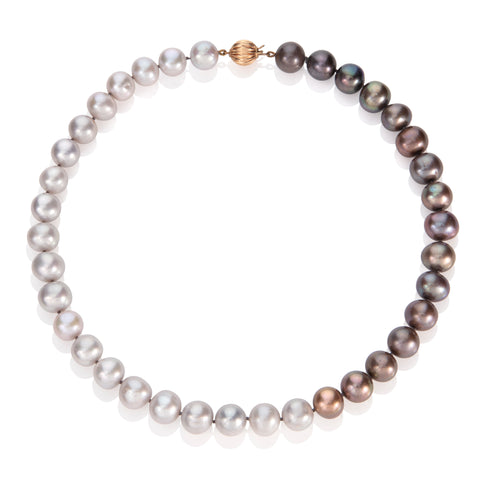 Tahitian Pearl and 18ct Gold Necklace