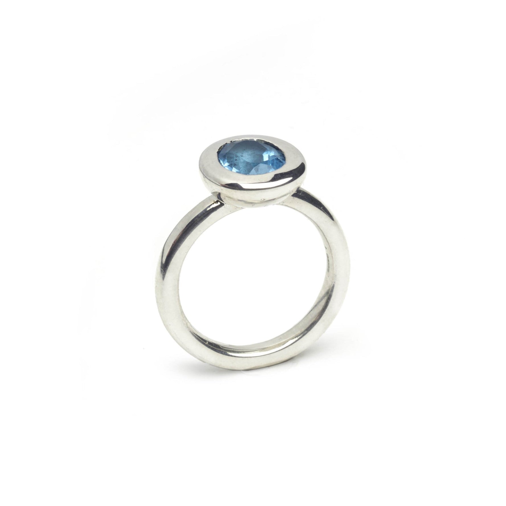 Silver and Topaz Ring