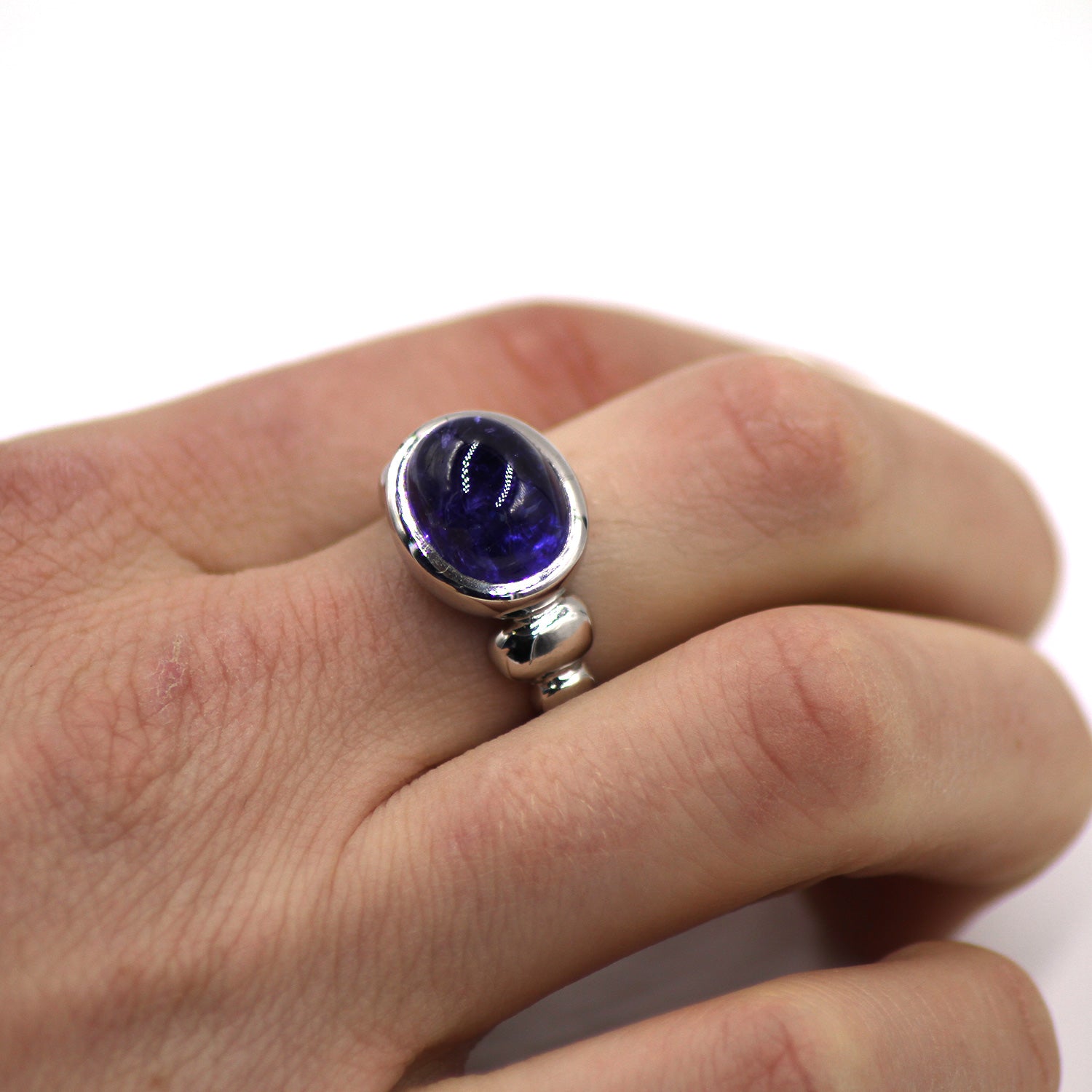 Tanzanite 'Bobble' Ring
